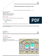 Weight-Volume Relationships, Plasticity, and Structure of Soil