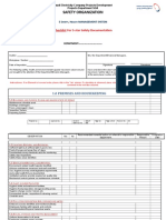 Checklist For 5-Star Safety Documentation-SOA