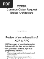 Corba Common Object Request Broker Architecture