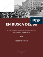 Historia Del 68 en Busca de Un Movimiento Estudiantil en Mexico