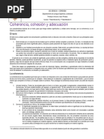 1º Bach Coherencia Cohesión y Adecuación