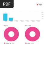 Summary Report: Projects Time Entries