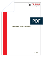 CP Plus IP - Finder - User's Manual