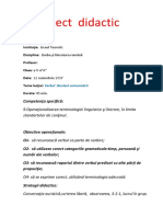 Proiect Verbul Nucleul Comunicarii Cl.5