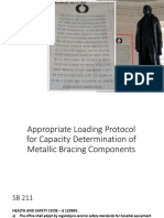 OSHPD Loading Protocol For Seismic Testing FM 1950