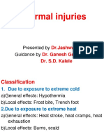 Thermal Injuries