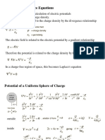 Poisson S and Laplace Equations Electromagnetics Lecture Slides