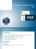 Abaqus Fracture Mechanics Training Class