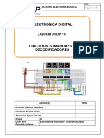 Lab 03 - Circuitos Sumadores y Decodificadores