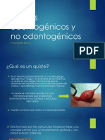 Quistes Odontogenicos y No Odontogenicos