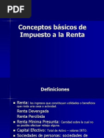 Concepto Básicos de Impuesto Renta