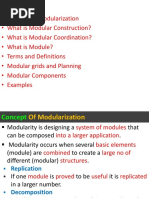 Modular Coordination 1