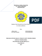 Proposal PT Titis Sampurna