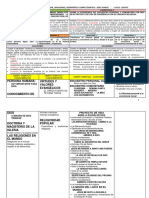 Matriz Temático de Religión 5TO - Primaria