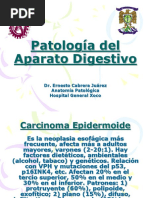 Patología Del Aparato Digestivo Neoplasias 2018