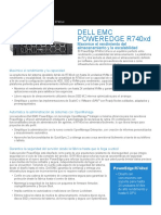 PowerEdge R740xd Spec Sheet LATAM Spanish