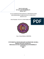 EVALUASI PROGRAM PENGEMBANGAN PROFESIONALISME GURU Oleh Firman Rizkiana (1609037056)