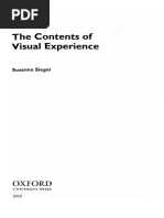 Siegel - The Contents of Visual Experience PDF