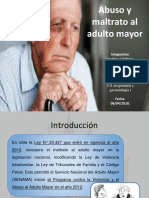 Maltrato y Abuso Al Adulto Mayor