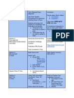 Review Schedule For The Ap Exam