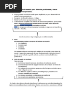 El Diario Como Instrumento para Detectar Problemas y Hacer Explícitas Las Concepciones