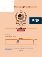 Hec Phase 2 Past Papers