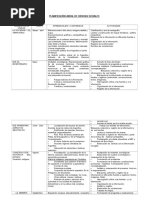 Planificacion Anual de Ciencias Sociales 5º