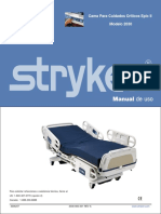 Manual de Operación Cama Stryker Epic II