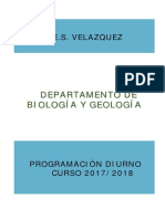 Programacion Biologia y Geologia 17-18