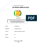 Monografia 02 Líneas Trigonométricas en Las Razones Trigonométricas