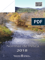 Folleto de Normativa Pesca Navarra 2018