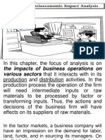 Socioeconomic Impact Analysis