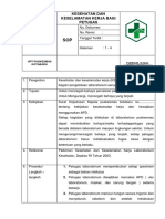 Ep 7 Sop Kesehatan Dan Keselamatan Kerja Bagi Petugas