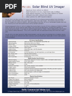 MV-101 Solar Blind UV Datasheet