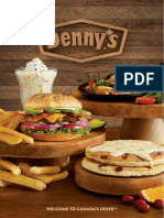 Dennys Menu