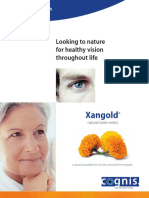 Xangold: Looking To Nature For Healthy Vision Throughout Life