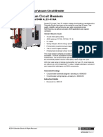 Type VR Medium Voltage Vacuum Circuit Breaker