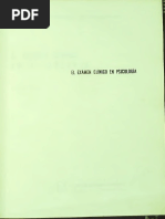 El Examen Clinico em Psicologia REY