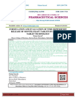 Formulation and Evaluation of Time Dependendt Release of Montelukast Tablets by Using Mini Tablet Technology