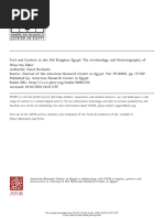 American Research Center in Egypt Journal of The American Research Center in Egypt