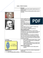 Lesson - Atomic Structure: Scientist Discovery