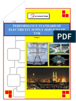 Performance Standard of Electricity Supply Services of TNB - 2016