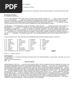 CPE Reading and Use of Engish - FLO-JOE