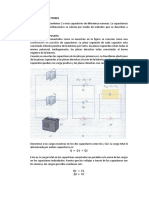 Combinacion de Capacitores