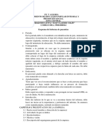 Esquema Del Informe de Pasantias.