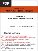 BEU 5173 Artificial Intelligence: Rule Based Expert Systems