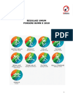 Regulasi Umum Olahraga Porseni 2018 - Update 02 April