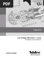 3782j - en Leroy Somer 47.2M Instalación y Mantenimiento PDF