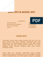 Gaya Inti & Model Inti