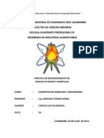 Informe de Molino de Martillos y Discos